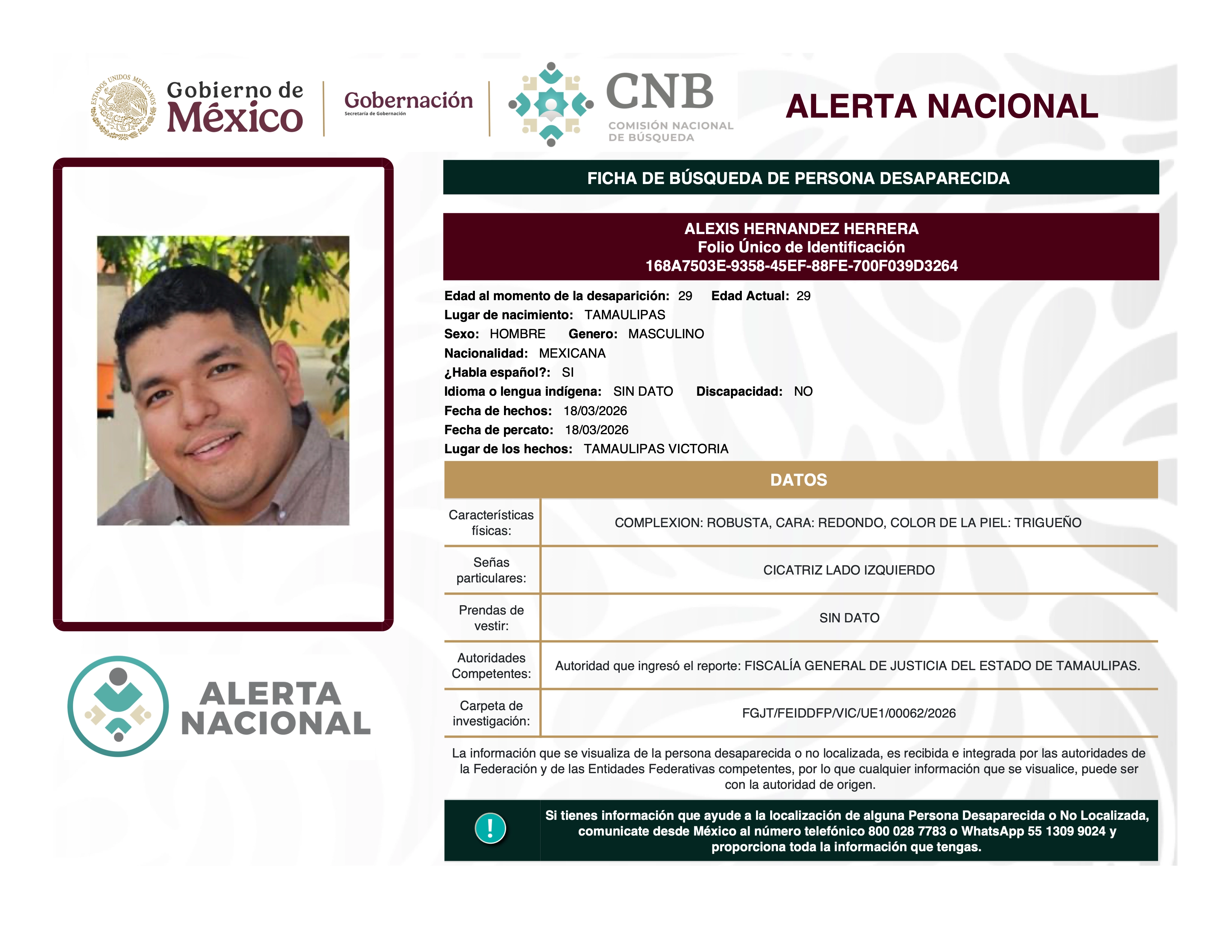 ALEXIS HERNANDEZ HERRERA